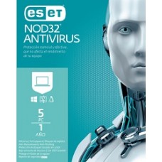 ESET NOD32 Antivirus Antivirus - Base License - 5 devices