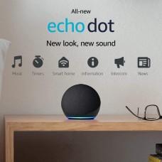 Nuevo Echo Dot (4.ª generación) | Altavoz inteligente con Alexa (Negro)