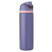 Botellas Para Agua Owala  710 ML, 24oz, Color Morado Suave