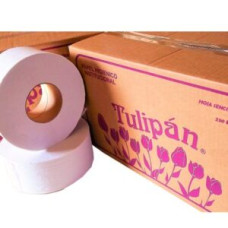 Caja de papel tulipan, hoja sencilla