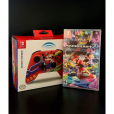 Combo super Mario para Nintendo switch (Horipad Inalámbrico + Mario Kart 8 Deluxe)