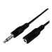 Adaptador 3.5mm Argom ARG-CB-0038 1.5 Metros Macho a Hembra Negro Adaptador 3.5mm Argom ARG-CB-0038 1.5 Metros Macho a Hembra Negro