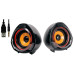 Bocina 2.0 Argom Volcano USB/3,5mm 5W Negro-Rojo Bocina 2.0 Argom Volcano USB/3,5mm 5W Negro-Rojo