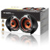 Bocina 2.0 Argom Volcano USB/3,5mm 5W Negro-Rojo Bocina 2.0 Argom Volcano USB/3,5mm 5W Negro-Rojo