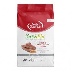 NS PURE VITA BEEF & RED LENTILS 25LB (28%-16%)