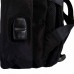 BROCS, BR042 Mochila Semi – Impermeable Para Notebook, Puerto USB/Black – BR042