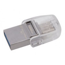 Kingston DataTraveler microDuo 3C - Unidad flash USB - 128 GB