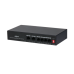 Conmutador Fast Ethernet de 6 puertos con PoE de 4 puertos