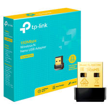 Adaptador de Red USB a Wi-Fi TP-Link TL-WN725N Nano 150Mbps