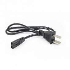 Cable de alimentación para laptop con enchufe NEMA de 2 clavijas a conector hembra de 2 ranuras XTC-110